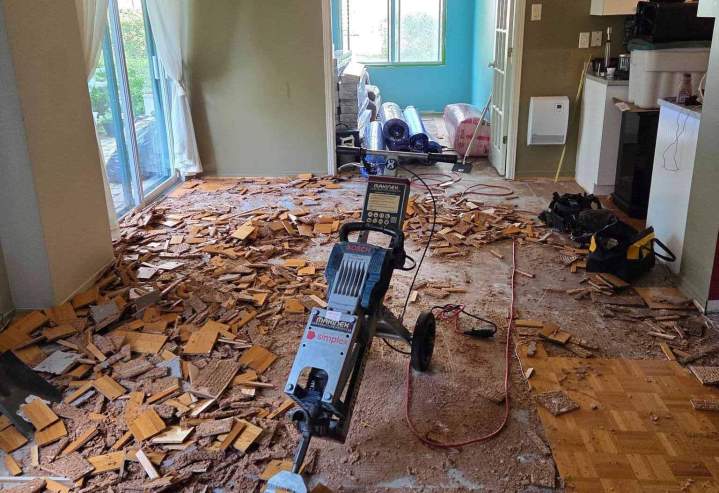 Projet de rénovation complète, du sous-sol au grenier